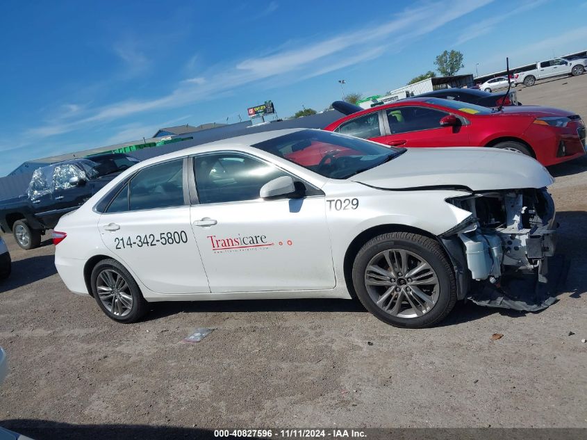 2017 Toyota Camry Se VIN: 4T1BF1FKXHU280340 Lot: 40827596