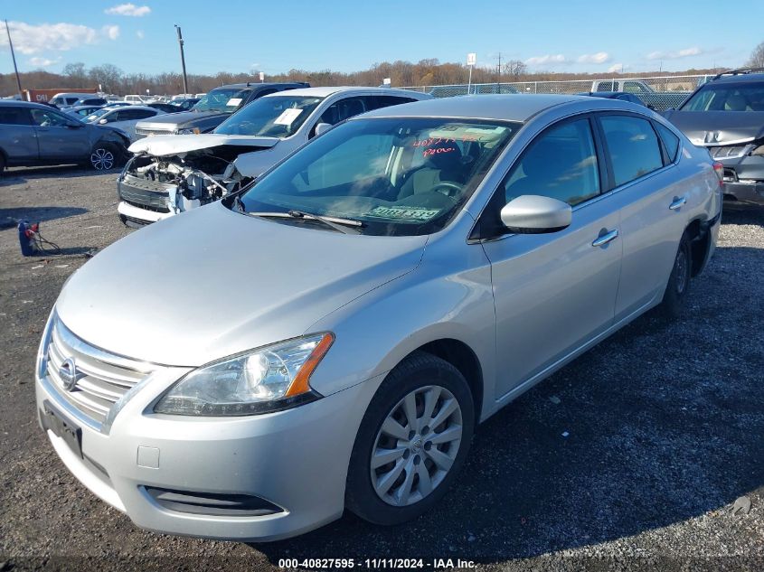 VIN 3N1AB7AP3EY269709 2014 NISSAN SENTRA no.2