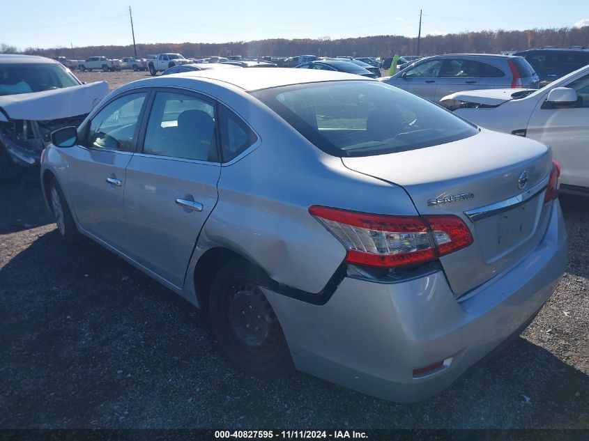 VIN 3N1AB7AP3EY269709 2014 NISSAN SENTRA no.3