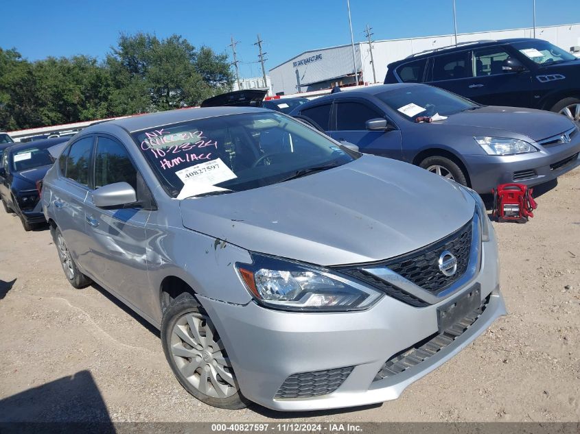 VIN 3N1AB7AP9JY337179 2018 Nissan Sentra, S no.1