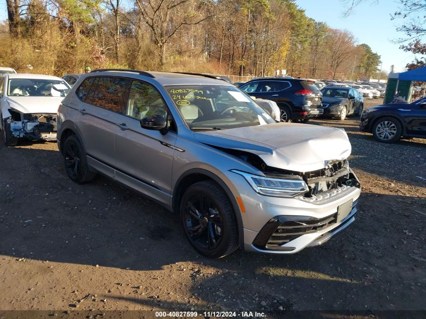 2024 Volkswagen Tiguan 2.0T Se R-Line Black VIN: 3VV8B7AX7RM162852 Lot: 40827599