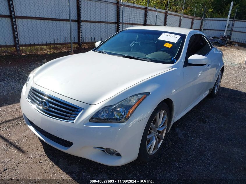 2013 Infiniti G37 VIN: JN1CV6FE1DM770570 Lot: 40827603