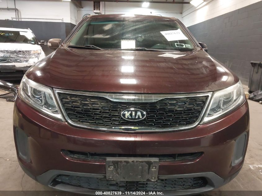 2015 Kia Sorento Lx VIN: 5XYKT3A62FG661794 Lot: 40827639