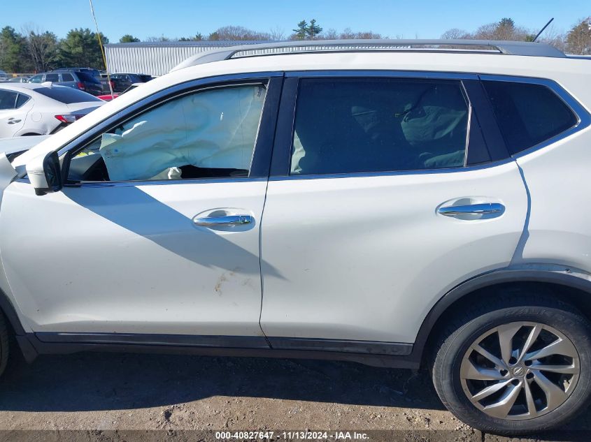 2015 Nissan Rogue Sl VIN: 5N1AT2MV9FC910374 Lot: 40827647