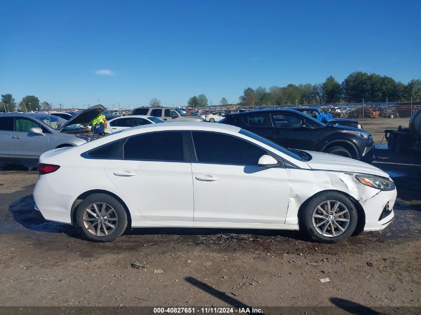 2018 Hyundai Sonata Se VIN: 5NPE24AF1JH591003 Lot: 40827651