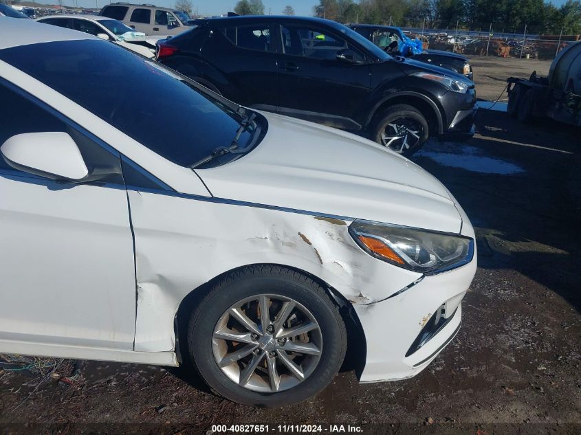 2018 Hyundai Sonata Se VIN: 5NPE24AF1JH591003 Lot: 40827651