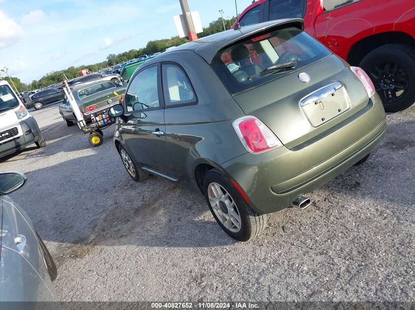 Vin: 3c3cffar5dt513088, lot: 41317254, fiat 500 pop 20133