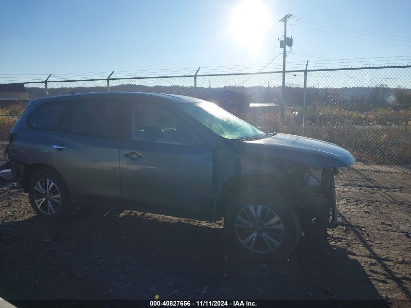 2019 Nissan Pathfinder Sl VIN: 5N1DR2MM3KC614098 Lot: 40827656