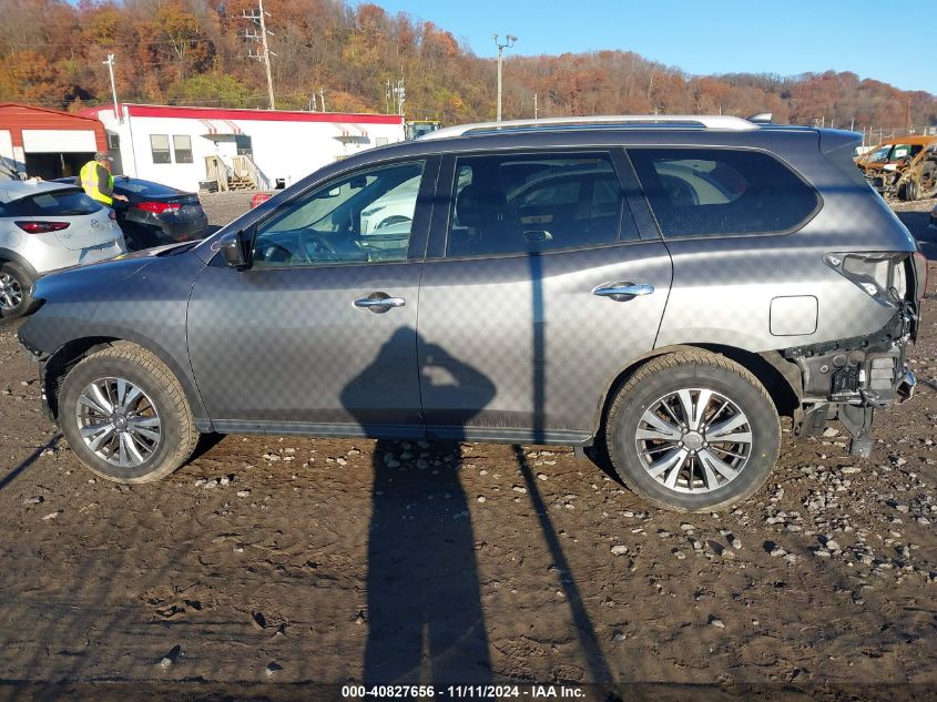 2019 Nissan Pathfinder Sl VIN: 5N1DR2MM3KC614098 Lot: 40827656