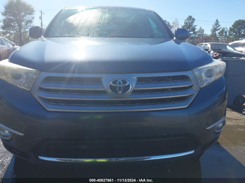 2013 TOYOTA HIGHLANDER BASE PLUS V6 - 5TDZK3EH7DS104425