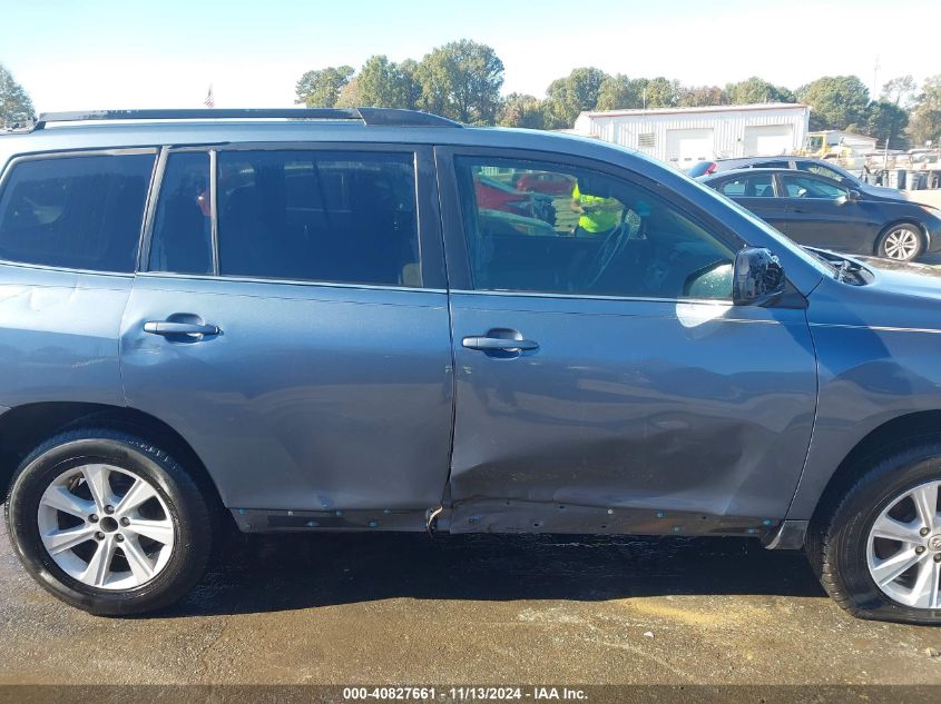 2013 TOYOTA HIGHLANDER BASE PLUS V6 - 5TDZK3EH7DS104425