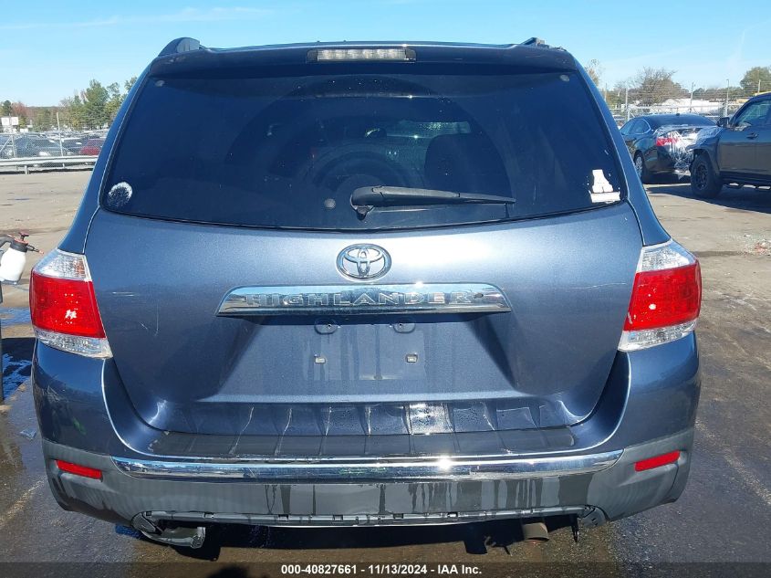 2013 TOYOTA HIGHLANDER BASE PLUS V6 - 5TDZK3EH7DS104425