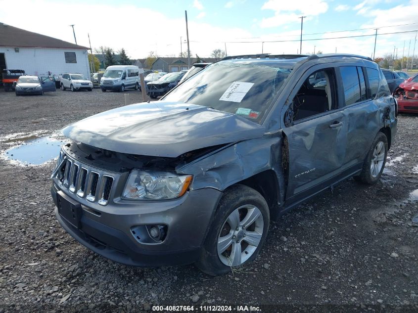 2012 Jeep Compass Latitude VIN: 1C4NJDEB9CD563646 Lot: 40827664