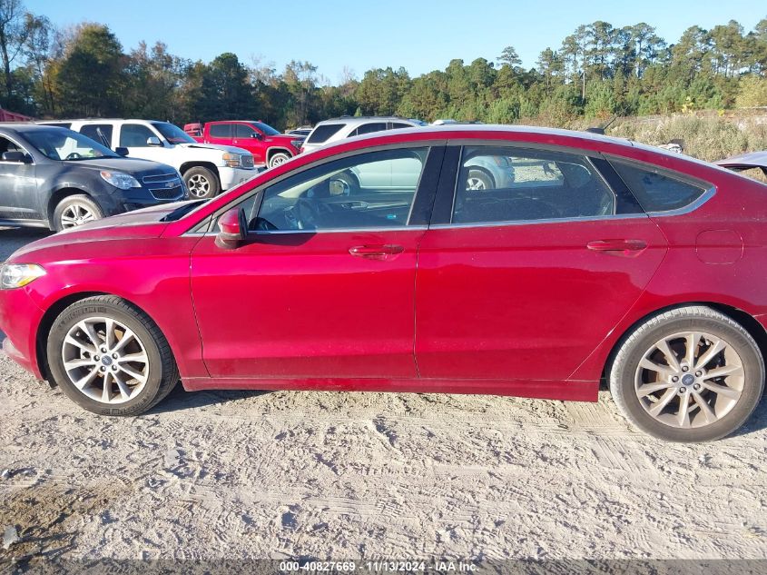 2017 Ford Fusion Se VIN: 3FA6P0HD5HR410775 Lot: 40827669