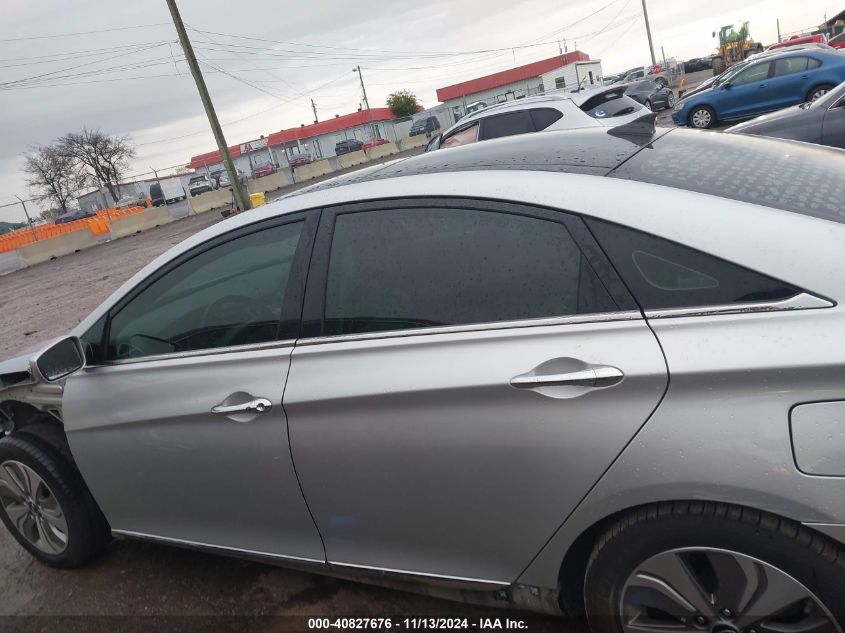 2014 Hyundai Sonata Hybrid Limited VIN: KMHEC4A49EA104716 Lot: 40827676