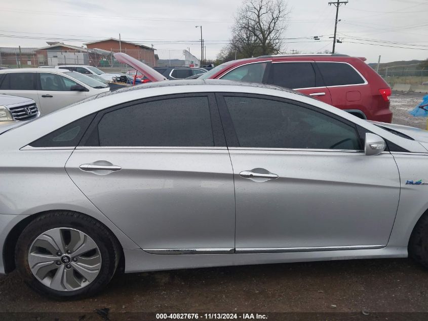 2014 Hyundai Sonata Hybrid Limited VIN: KMHEC4A49EA104716 Lot: 40827676