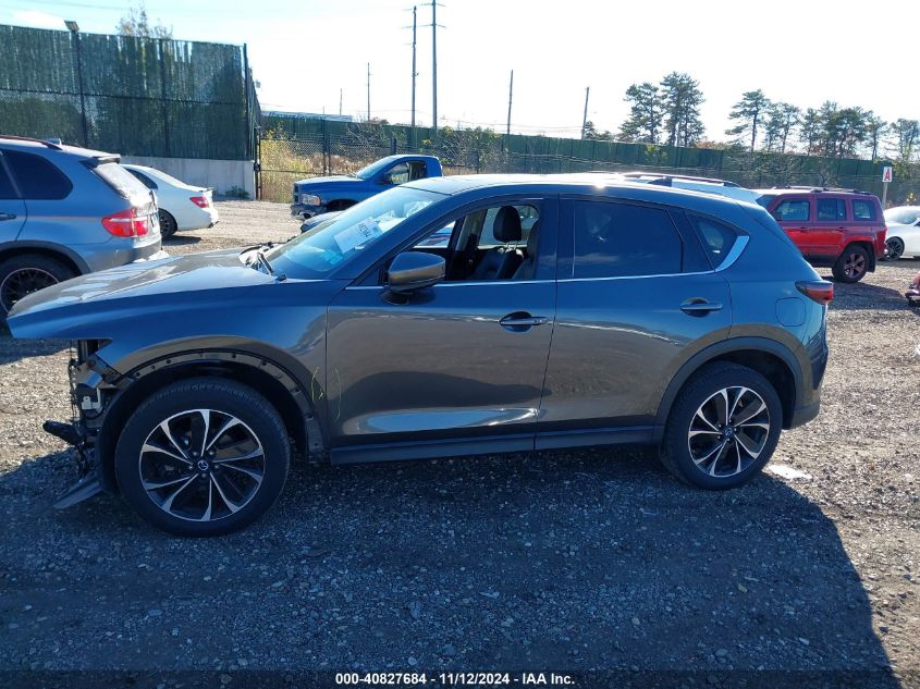 2022 Mazda Cx-5 2.5 S Premium VIN: JM3KFBDM6N1605990 Lot: 40827684