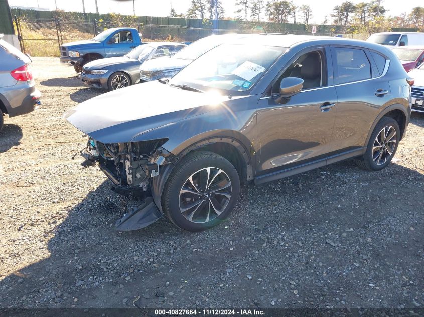 2022 Mazda Cx-5 2.5 S Premium VIN: JM3KFBDM6N1605990 Lot: 40827684