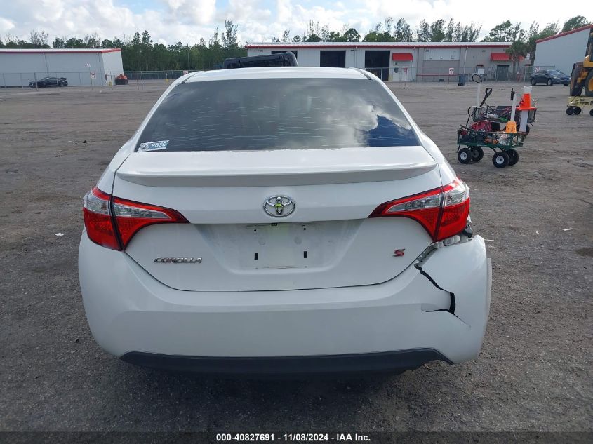 2015 Toyota Corolla S Plus VIN: 5YFBURHE1FP340001 Lot: 40827691