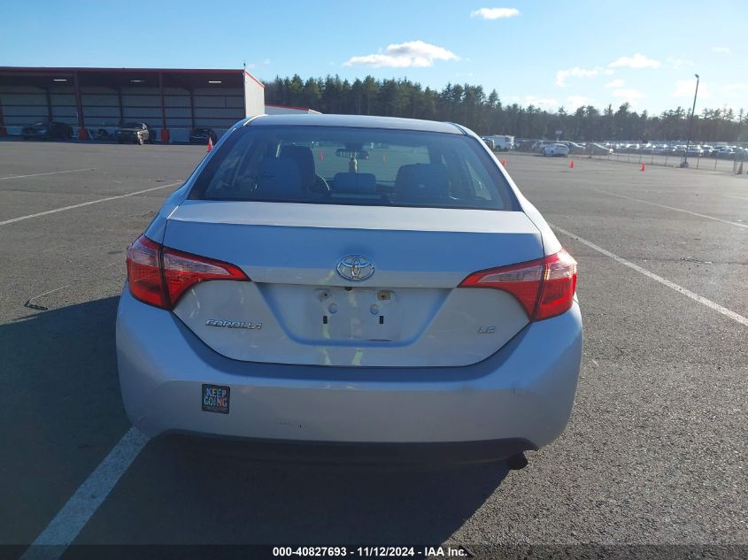 2019 TOYOTA COROLLA LE - 2T1BURHE7KC244707