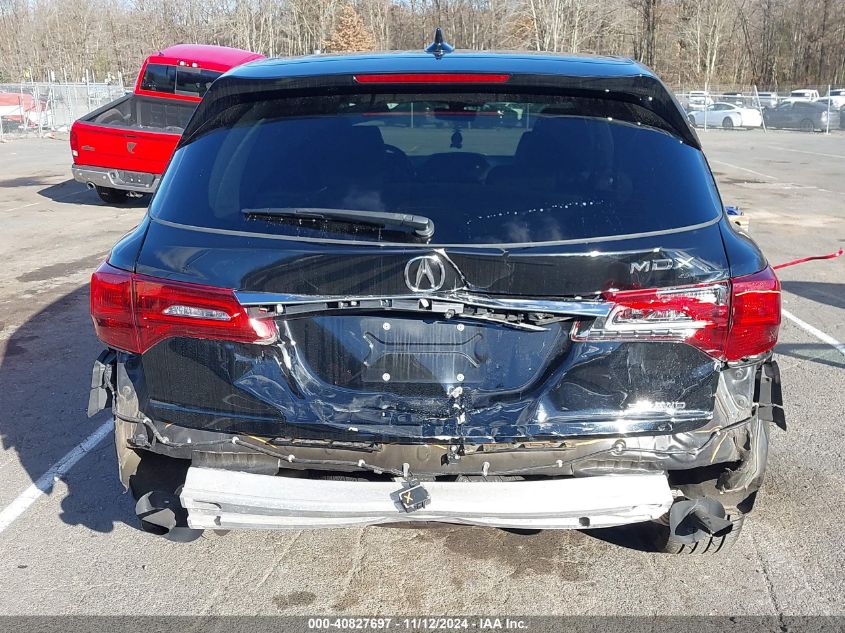 2018 Acura Mdx Technology Package Acurawatch Plus Pkg VIN: 5J8YD4H5XJL021244 Lot: 40827697