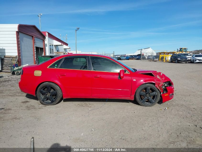 2005 Audi A4 2.0T VIN: WAUAF68E95A438441 Lot: 40827705