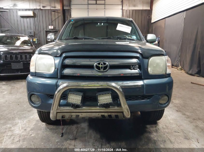 2006 Toyota Tundra Sr5 V8 VIN: 5TBDT44126S522680 Lot: 40827729