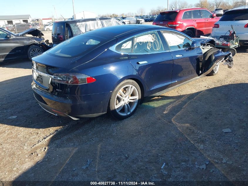 VIN 5YJSA1H2XFF082007 2015 TESLA MODEL S no.4