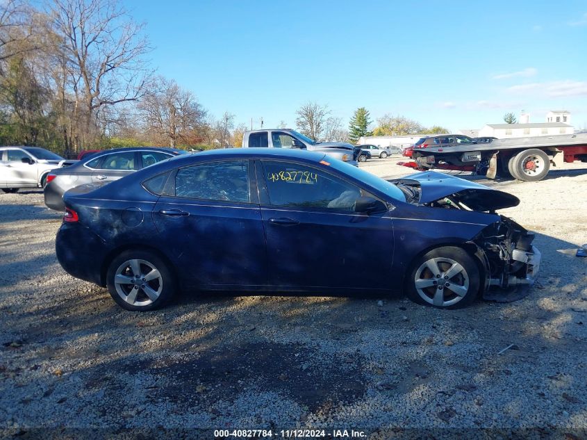 2015 Dodge Dart Sxt VIN: 1C3CDFBB7FD300529 Lot: 40827784