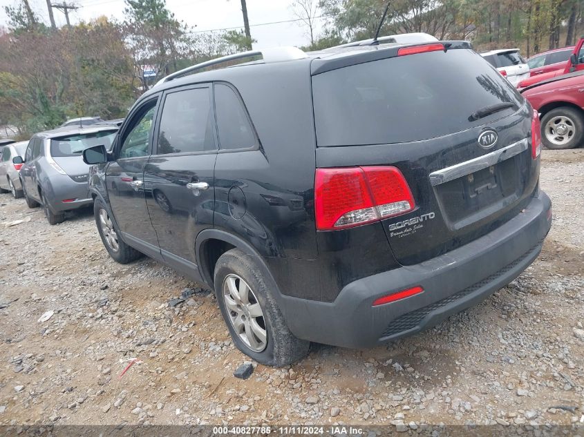 2013 Kia Sorento Lx V6 VIN: 5XYKT4A22DG389344 Lot: 40827785