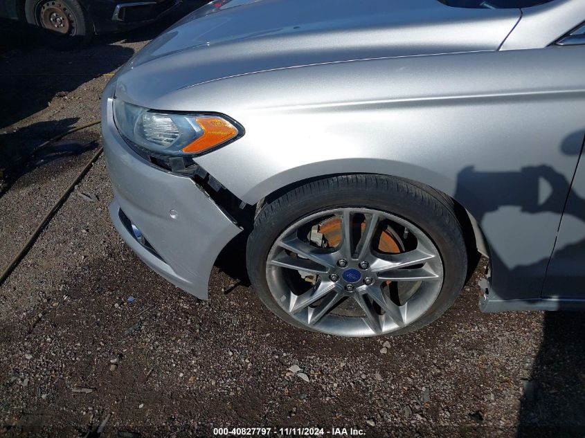 2013 FORD FUSION TITANIUM - 3FA6P0K92DR360366