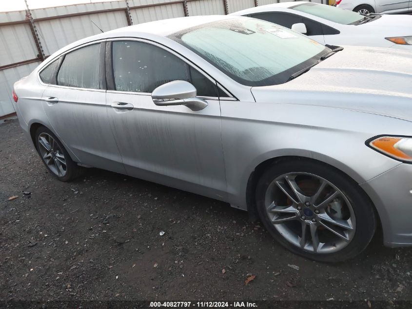 2013 FORD FUSION TITANIUM - 3FA6P0K92DR360366