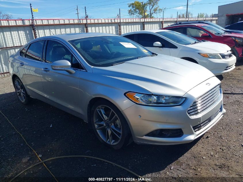 2013 FORD FUSION TITANIUM - 3FA6P0K92DR360366