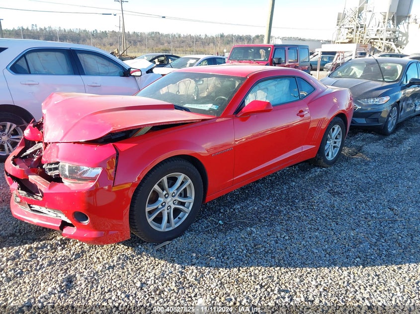 2014 CHEVROLET CAMARO VIN: 2G1FB1E34E9229929
