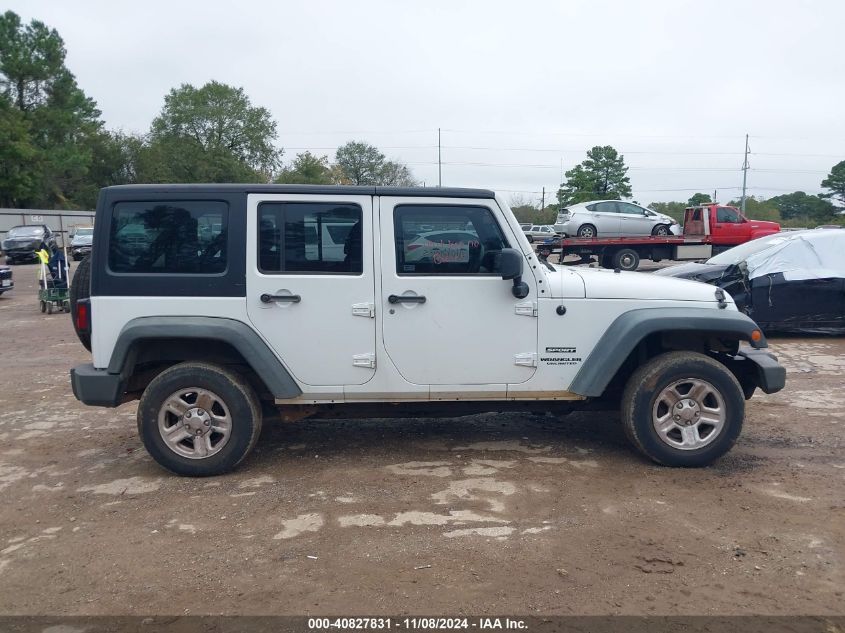 2013 Jeep Wrangler Unlimited Sport Rhd VIN: 1C4BJWKG2DL586319 Lot: 40827831