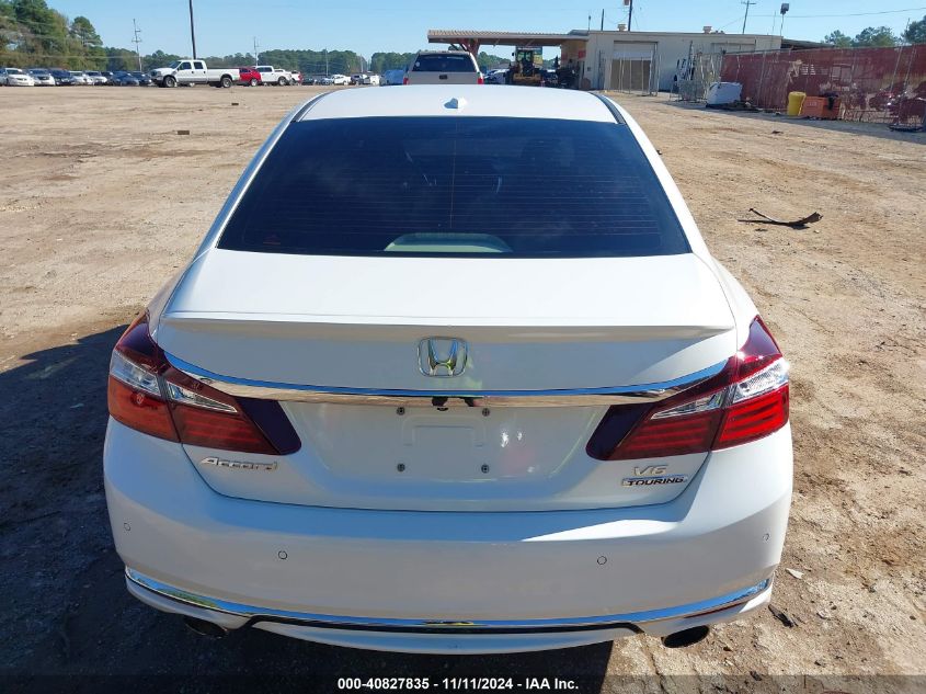 2017 Honda Accord Touring VIN: 1HGCR3F9XHA042418 Lot: 40827835