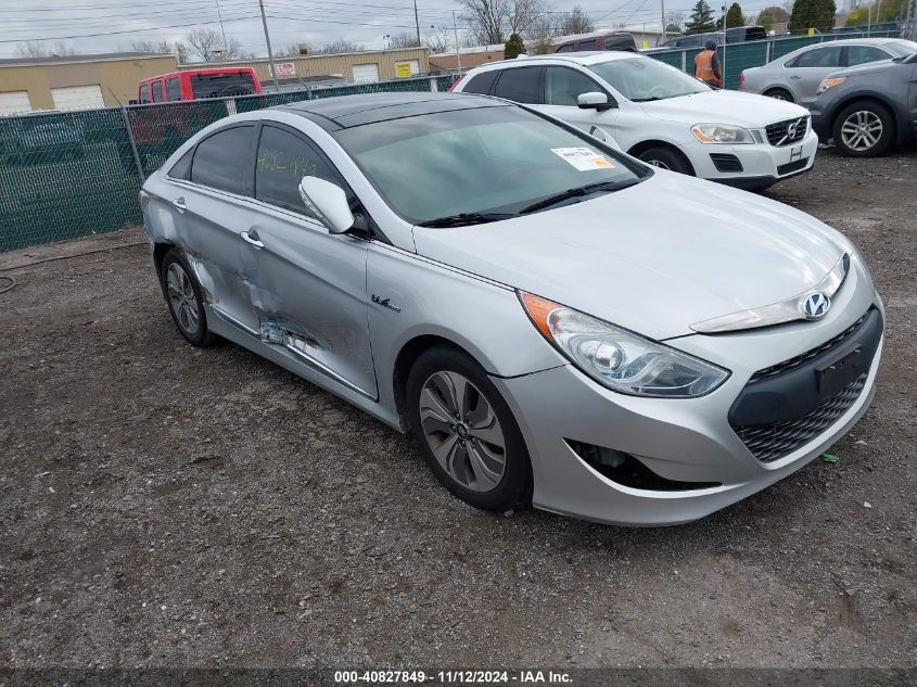 VIN KMHEC4A47EA107999 2014 Hyundai Sonata, Hybrid L... no.1