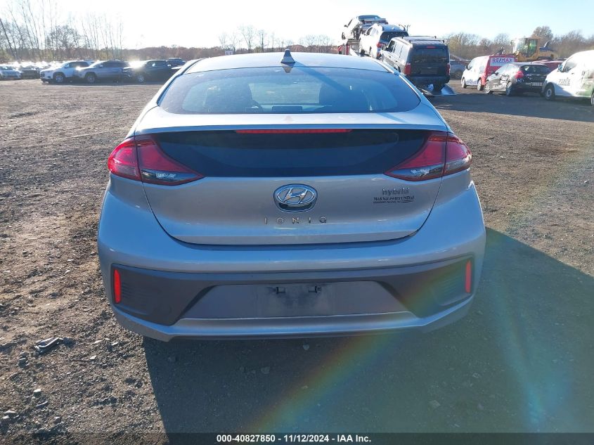 2020 Hyundai Ioniq Hybrid Se VIN: KMHC75LC7LU215119 Lot: 40827850