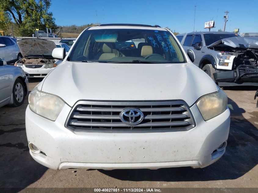 2010 Toyota Highlander Se V6 VIN: 5TDJK3EH1AS017774 Lot: 40827851