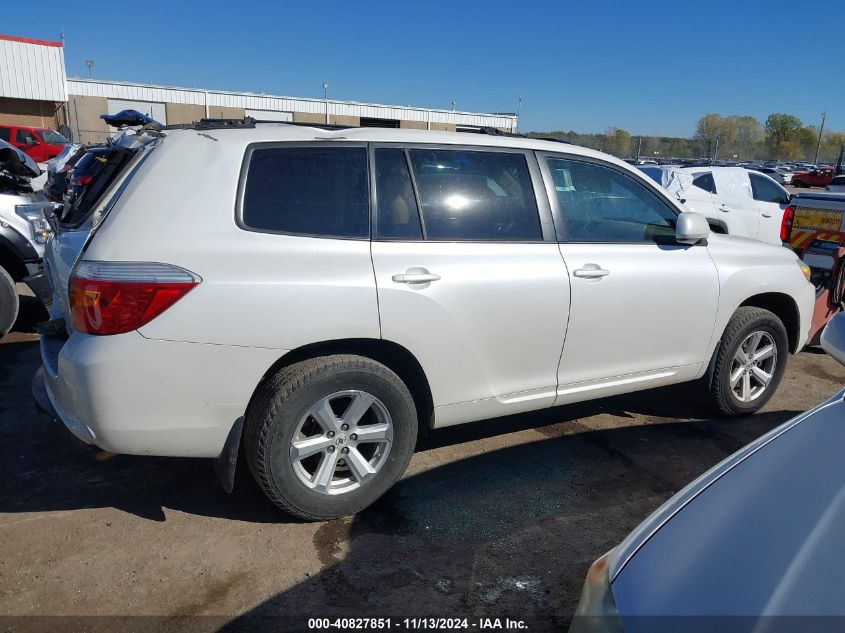 2010 Toyota Highlander Se V6 VIN: 5TDJK3EH1AS017774 Lot: 40827851