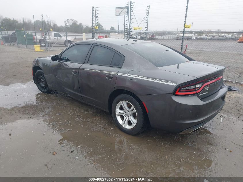 VIN 2C3CDXBG9FH790654 2015 Dodge Charger, SE no.3