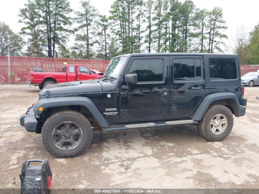 2017 Jeep Wrangler Unlimited Sport Rhd 4X4 VIN: 1C4BJWKG6HL550428 Lot: 40827868