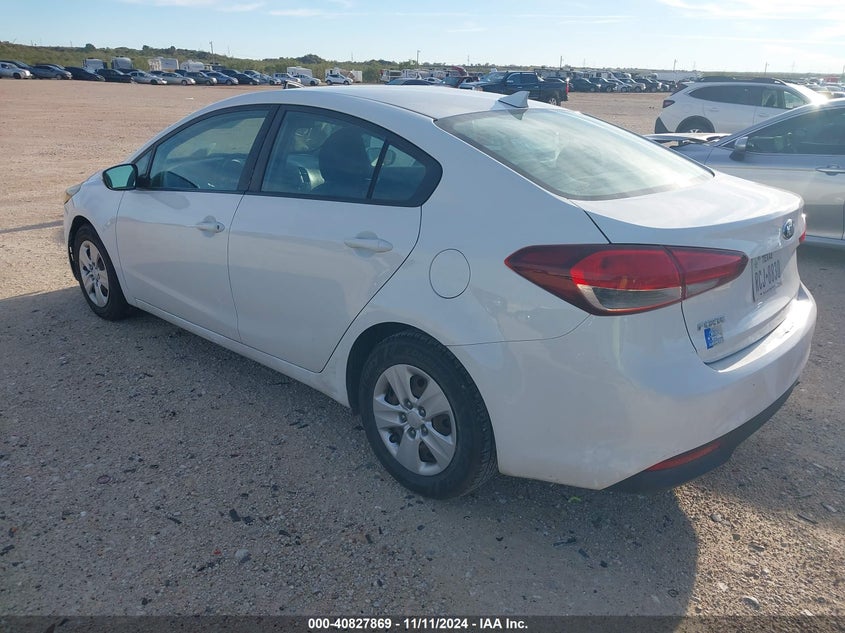 2017 KIA FORTE LX - 3KPFK4A74HE080414