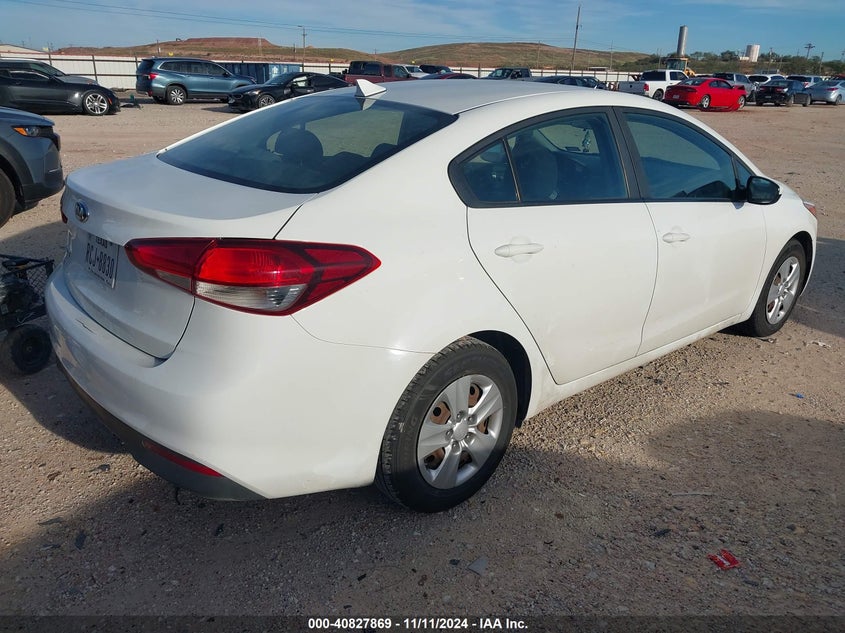 2017 KIA FORTE LX - 3KPFK4A74HE080414