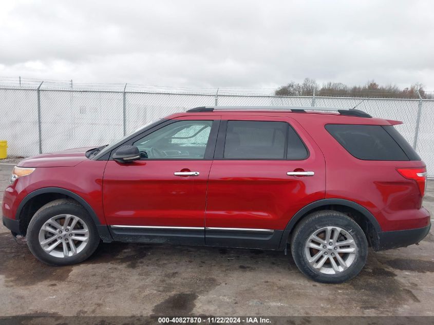 2013 Ford Explorer Xlt VIN: 1FM5K8D85DGA05167 Lot: 40827870