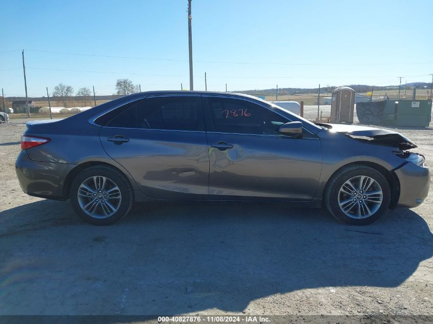 2016 Toyota Camry Se VIN: 4T1BF1FK5GU218326 Lot: 40827876