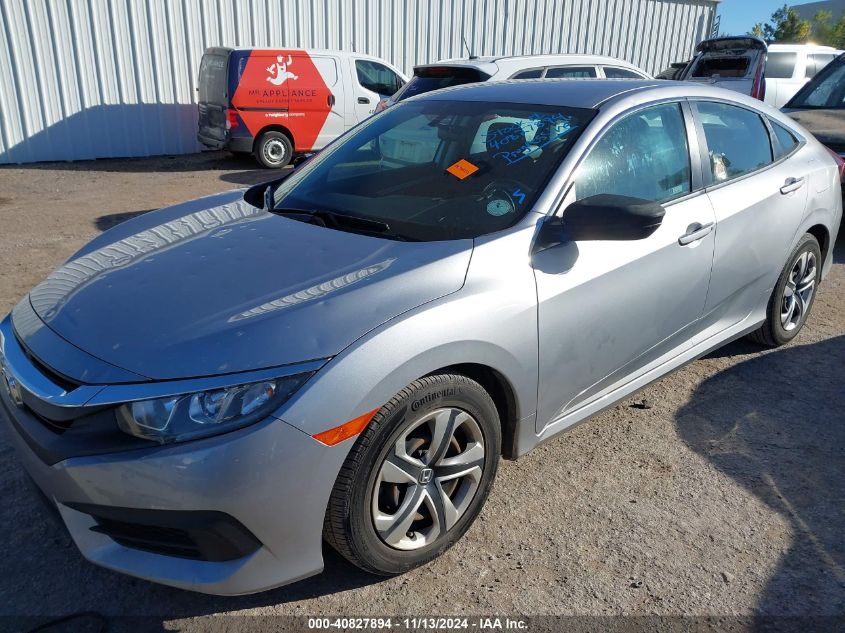 2018 Honda Civic Lx VIN: 2HGFC2F59JH583635 Lot: 40827894