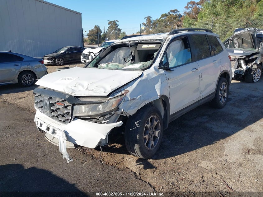 Vin: 5fnyf8h63nb020227, lot: 41317497, honda passport awd trailsport 20222