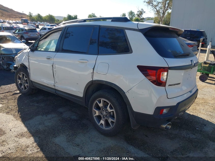 Vin: 5fnyf8h63nb020227, lot: 41317497, honda passport awd trailsport 20223