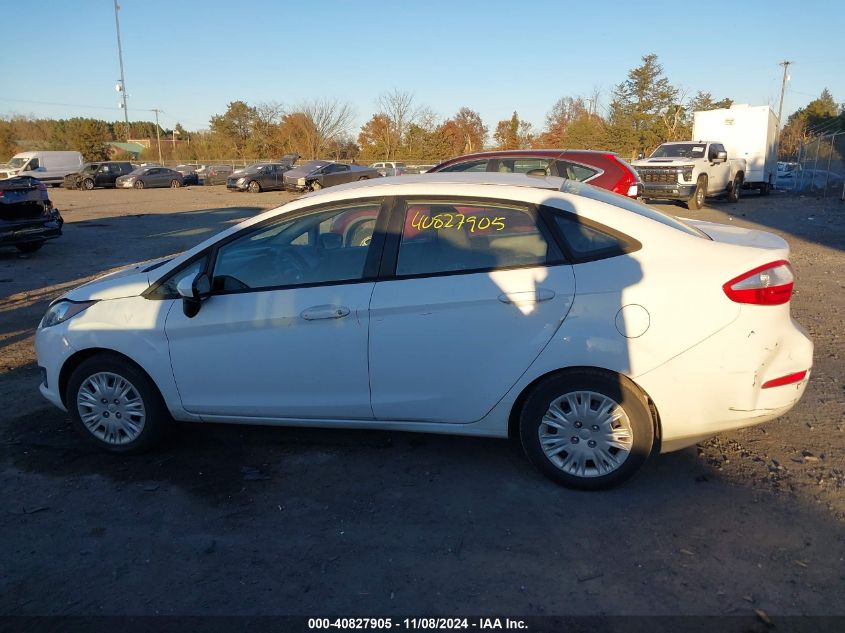 2014 Ford Fiesta S VIN: 3FADP4AJ4EM123371 Lot: 40827905